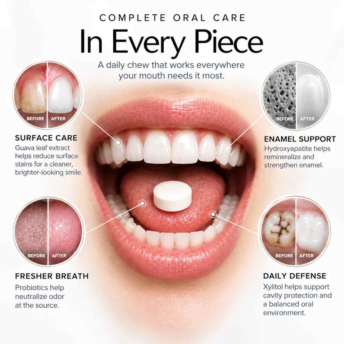 CLEAR™ Daily Oral Wellness Chews